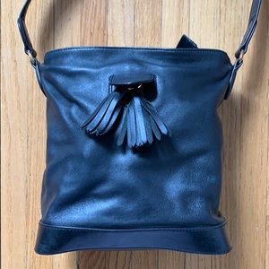 & Other Stories Black Bucket Bag